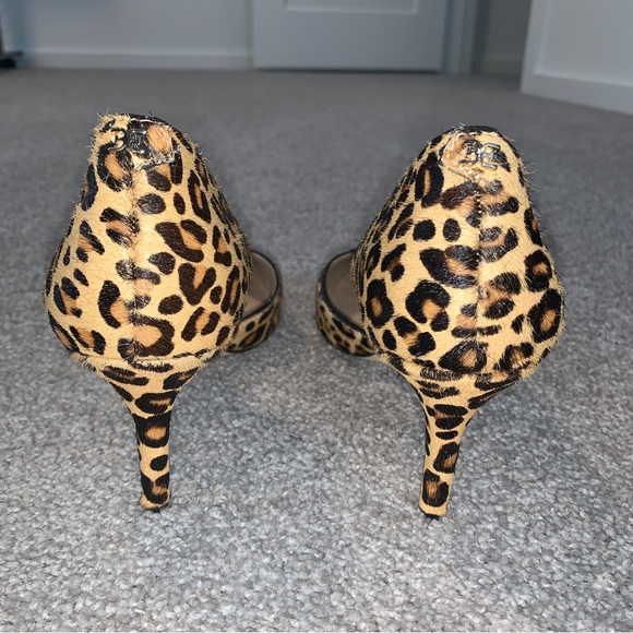 Sam Edelman Jaina Leopard Print Heels Size 8.5 - Picture 5 of 10